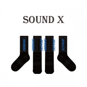 사운드엑스_SOUND X의 남, 녀 공용 스포츠 장목양말 제작사례