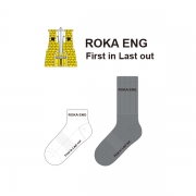 육군본부 공병실_ROKA ENG의 여자 스포츠 단목양말과 남자 스포츠 장목양말 제작사례