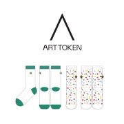 아트토큰_ARTTOKEN의 남, 녀 공용 패션 자수 장목양말 제작사례_6차