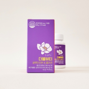 더블뷰티 글루타치온 & 콜라겐 / 800mg*120정 96g 1박스