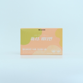 하.다. 비타민 멀티비타민10종, 미네랄5종 / 700mg *120정 84g 1박스