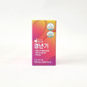 하이톡 갱년기 / 회화나무추출물함유 갱년기 여성을 위한 건강기능식품 / 700mg*60정(42g) 1박스