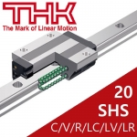 THK LM가이드 : SHS20C / SHS20V / SHS20R / SHS20LC / SHS20LV / SHS20LR / 레일선택