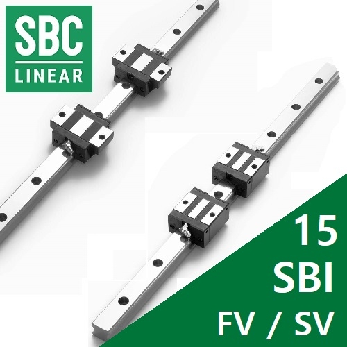 SBC리니어 LM가이드 : SBI15FV / SBI15SV / 레일선택