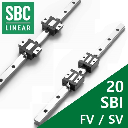 SBC리니어 LM가이드 : SBI20FV / SBI20SV /레일선택