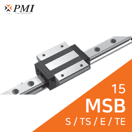PMI LM가이드 : MSB15S-SS / MSB15TS-SS / MSB15E-SS / MSB15TE-SS