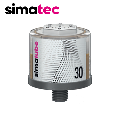 SIMALUBE 30 시마루베 자동 윤활 기구 30ml 직선 운동 회전 베어링 구리스 Automatic Lubricator 스위스 SIMATEC