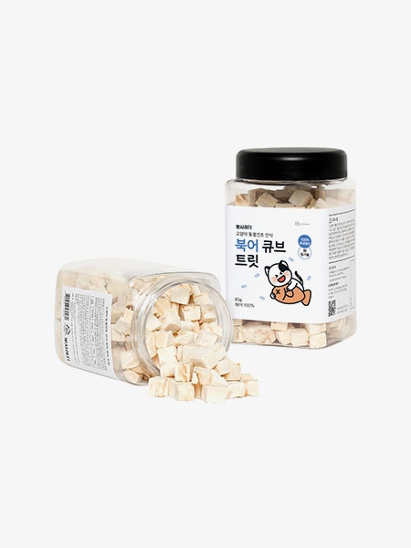 뽀시래기 고양이 동결건조 북어 트릿 85g
