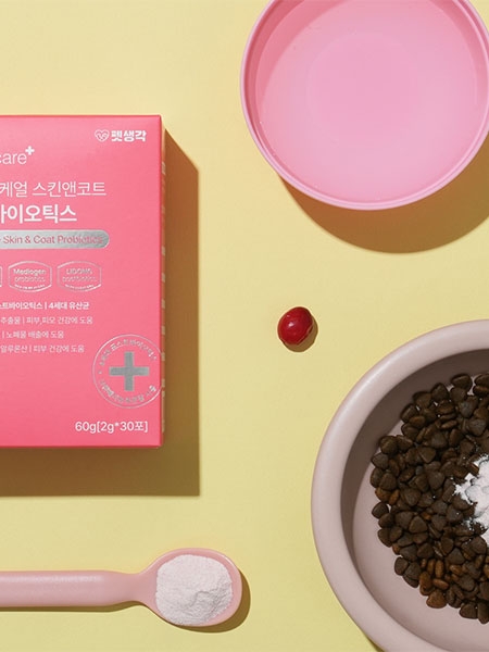 (20%할인) 펫생각 데일리케얼 스킨앤코트 강아지 유산균 60g