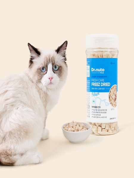 닥터뉴토 프레시케어 고양이트릿 알래스카 순살 북어 40g