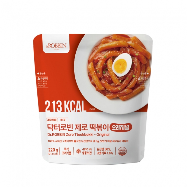 닥터로빈 제로 떡볶이 오리지널, 로제 (2종)