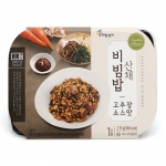 하늘농가,산채비빔밥,고추장소스맛,215g,냉동 4팩,*