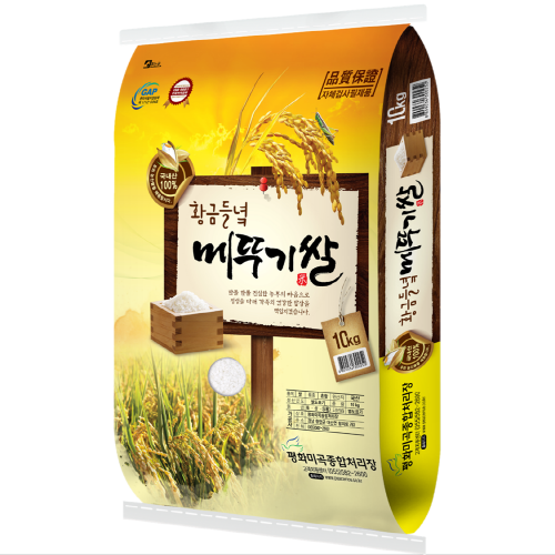 23년산 햅쌀 황금들녘 메뚜기쌀 새청무 백미, 1개, 10kg,!