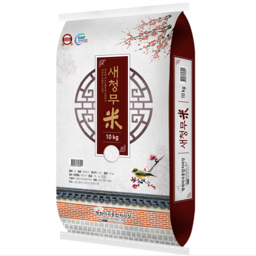 23년산 햅쌀 평화미곡 새청무 쌀, 1개, 10kg,!
