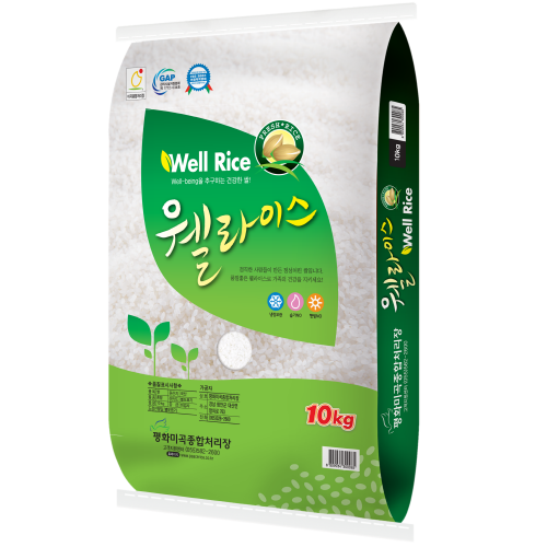 23년산 햅쌀 웰라이스 새청무 쌀, 1개, 10kg,!