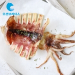 동해안 반건조 오징어 (대) 420g / 3미,!