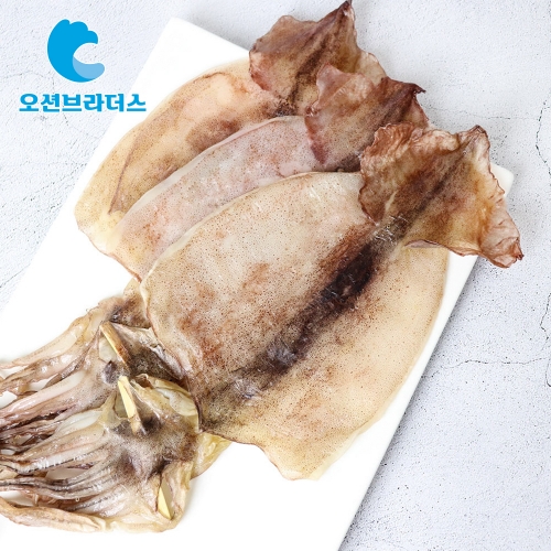 동해안 반건조 오징어 (대) 1.4kg / 10미,!