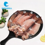 촉촉한 반건조 오징어 (대) 750g / 5미,!