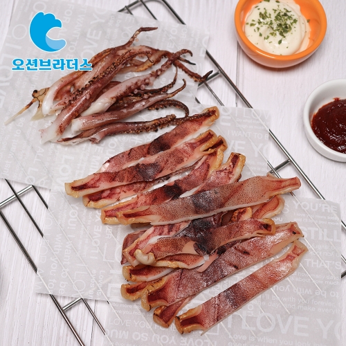 동해안 반건조 오징어 (중) 330g / 3미,!