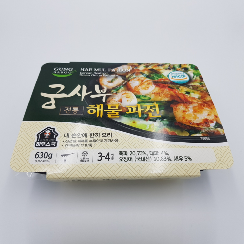 궁사부 전통 해물파전 630g * 2팩(1,260g)*