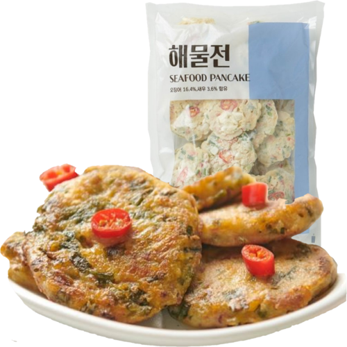 농우 해물전 1kg,냉동(20개 내외/팩),hmr,밀키트*