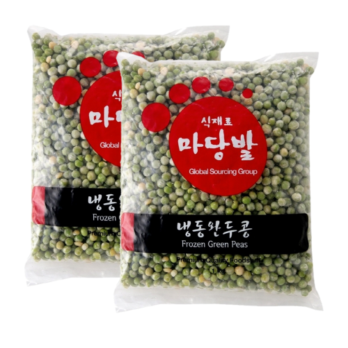 냉동완두콩 1KG*2ea Whole 전처리냉동 *