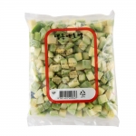 냉동애호박 1KG*2ea 1.5cm Dice Cu* 전처리냉동 !