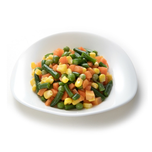 혼합야채4종, 양식 1KG*2ea 그린빈스, 당근, 옥수수, 완두콩 각 25%,전처리냉동,*