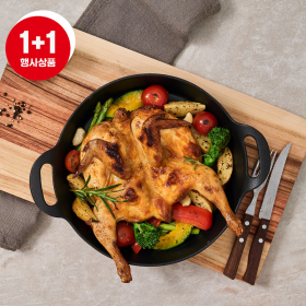 심플로스트 오븐통닭 480G/한마리, 1+1, 2마리 [무료배송],*