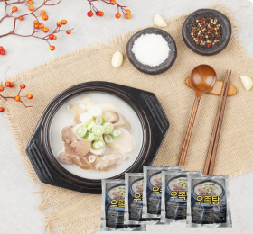 프리미엄 우족탕,3.5kg(700g팩*5ea), (1팩당 6,600원),한정판매,무료배송*