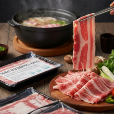 프리미엄 미국산 EXCEL 우삼겹 슬라이스,1KG*20팩/Box,!