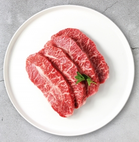 프리미엄 한우1등급 부채살(냉장),200g/팩, 3팩,5팩,10팩 중 선택,!