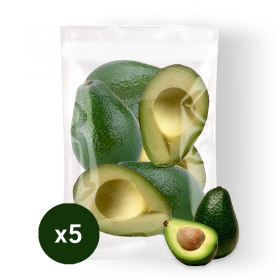 맥그로우 급속냉동 아보카도 하프100% 1kg&times;5ea,!