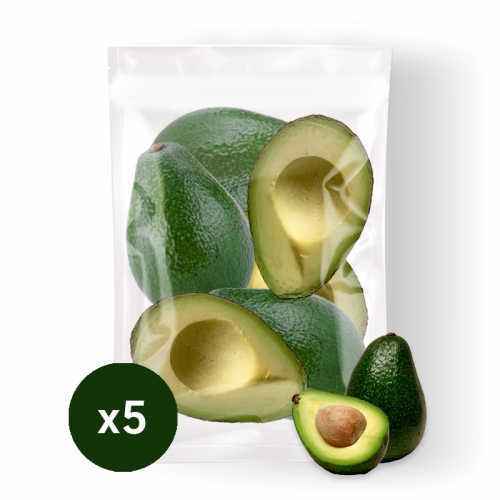 맥그로우 급속냉동 아보카도 하프100% 1kg&times;5ea,!
