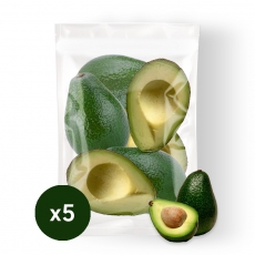 맥그로우 급속냉동 아보카도 하프100% 1kg&times;5ea,!