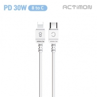 엑티몬 PD 30W 초고속 8 to C 케이블 - 1.2M