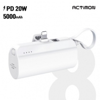 엑티몬 미니 5000mAh PD 20W 8핀 ( 서브 C핀 ) ( 8 PIN )