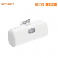 드리온 도킹형 LCD 미니 보조배터리 5000mAh C PIN