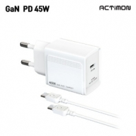 엑티몬 가정용 PD 45W 충전기 (C 포트) (C to C) A-PD45W