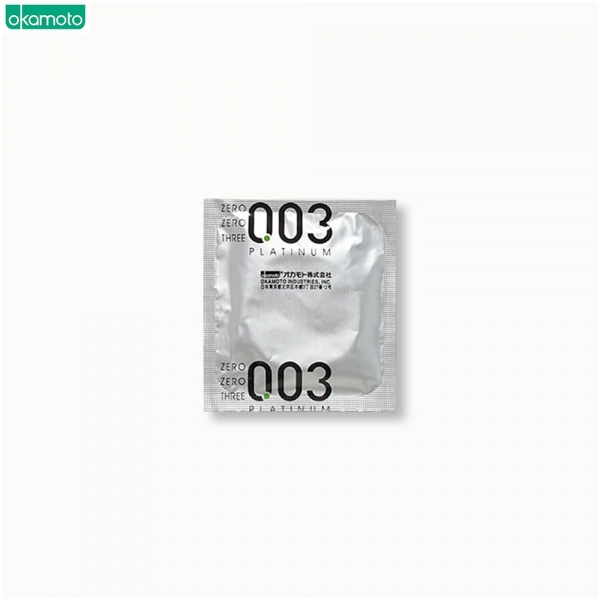 003 플레티늄 PLATINUM 콘돔 3개입