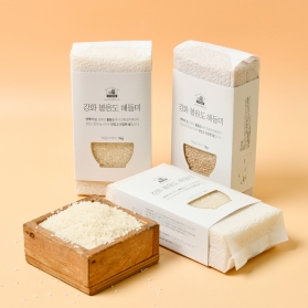 강화섬쌀 볼음도 특등급 해들미 1kg (진공포장) 2023년산 백미 쌀눈쌀 현미