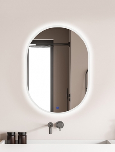 온라인 전용상품 l LED 확산 양타원 조명 거울