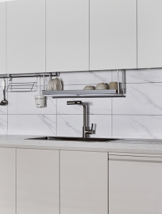 P01_웜 화이트 실키 주방 패키지 ㄱ자 (견적상담)