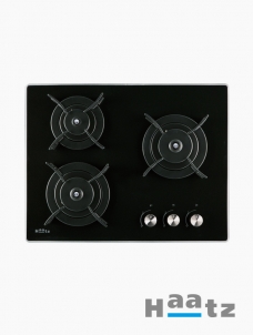 하츠 가스 쿡탑 법랑 가스 3구 (3606) GC-3606EDBH-01(LNG)