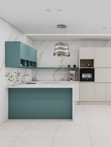 P03_헤이지 그린 ㄷ자 주방 패키지 (견적상담)