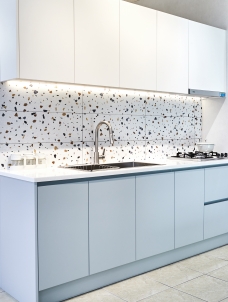 C01_스모키 스카이블루 주방 패키지 (견적상담)