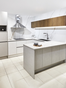 C06_세라믹그레이 브라이트월넛 주방 패키지 (견적상담)