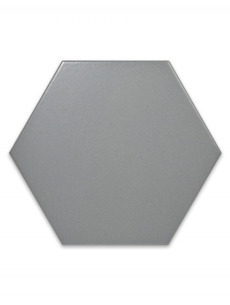 육각 K200-GY ( 포세린 벽 바닥 타일 / 무광 )
