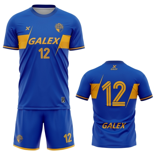 갈렉스 커스텀 풋볼 유니폼 세트 블루 GF4202 BL