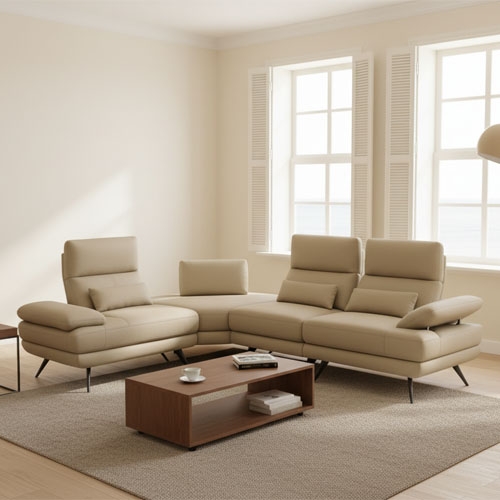 소피 가죽 소파 [코너]